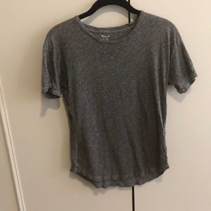 Madewell basic gray tee